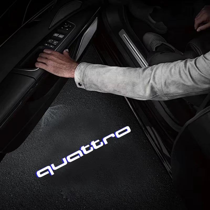 Led Car Door Welcome Light Logo Projector Laser for  A1 A3 A4 A5 A6 B5 B6 B7 B8 C5 C6 C7 A7 A8 Q3 Q5 Q7 TT 8V Car Accessorie
