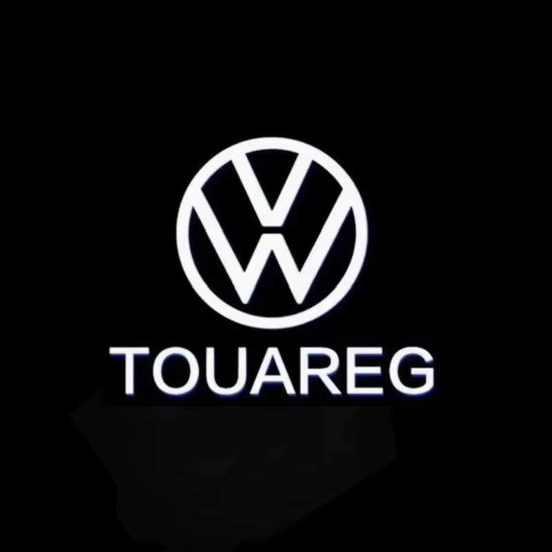 LED Car Door Logo Light Projector Lamp Accessories for  VW Touareg 7P Golf 5 6 7 Jetta MK5 MK6 MK7 Passat B6 B7 B9 B8