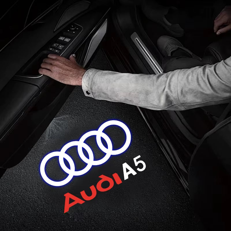 Led Car Door Welcome Light Logo Projector Laser for  A1 A3 A4 A5 A6 B5 B6 B7 B8 C5 C6 C7 A7 A8 Q3 Q5 Q7 TT 8V Car Accessorie