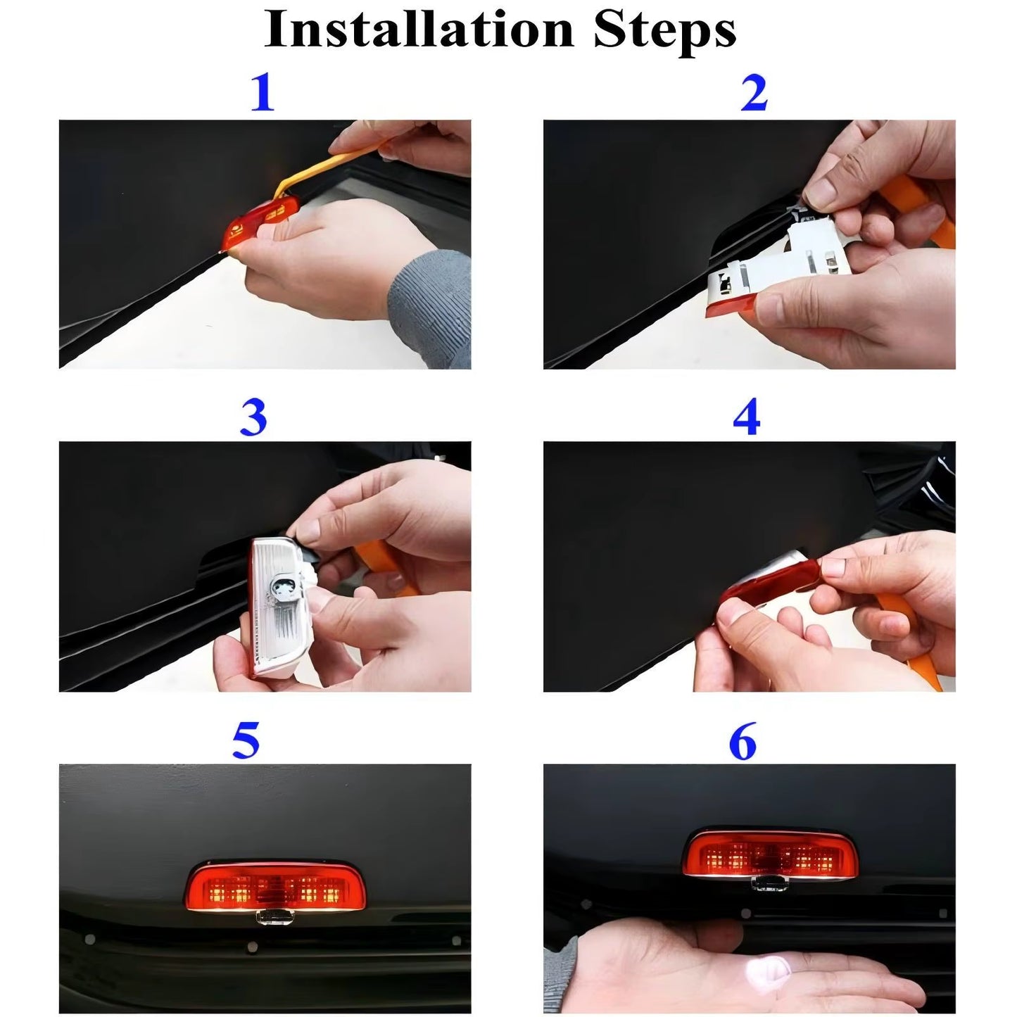LED Car Door Logo Light Projector Lamp Accessories for  VW Touareg 7P Golf 5 6 7 Jetta MK5 MK6 MK7 Passat B6 B7 B9 B8