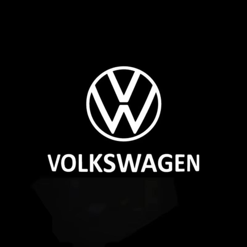 LED Car Door Logo Light Projector Lamp Accessories for  VW Touareg 7P Golf 5 6 7 Jetta MK5 MK6 MK7 Passat B6 B7 B9 B8